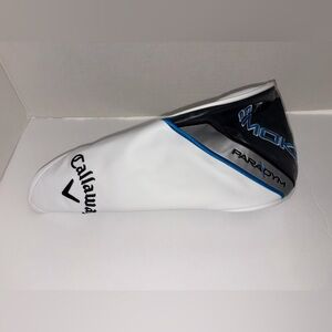 Callaway White and Black Headcover with Blue Accents